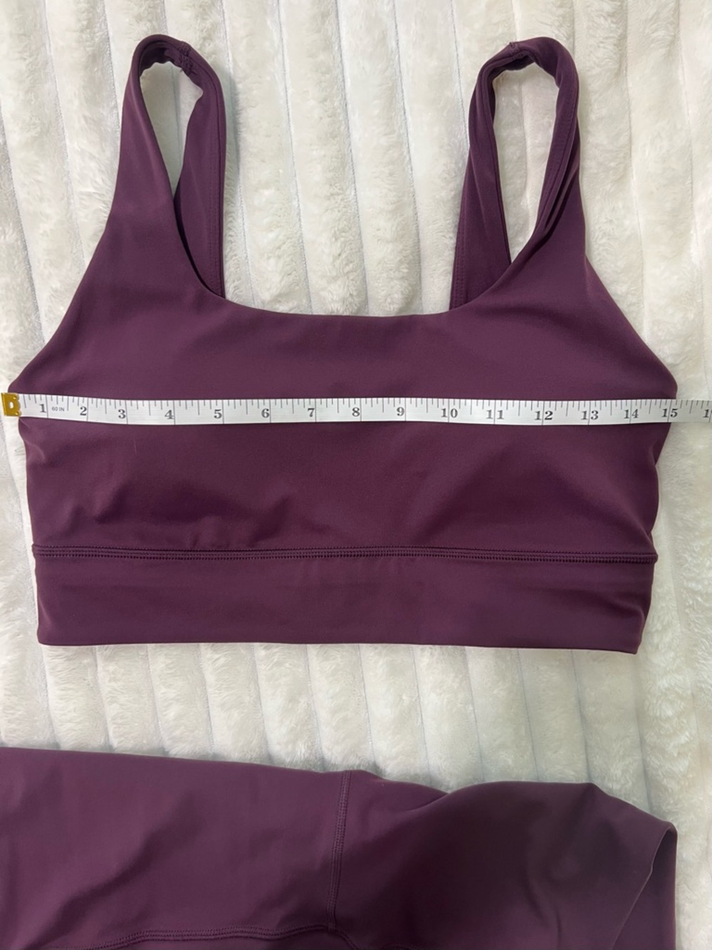 🔥 CRZ YOGA Butterluxe Matching Set | Medium | Deep Purple | Sculpting & Soft 🔥 - Picture 6 of 8